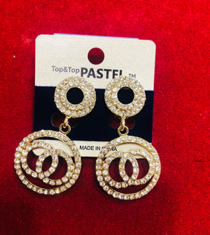 New arrival clip on earrings Gold